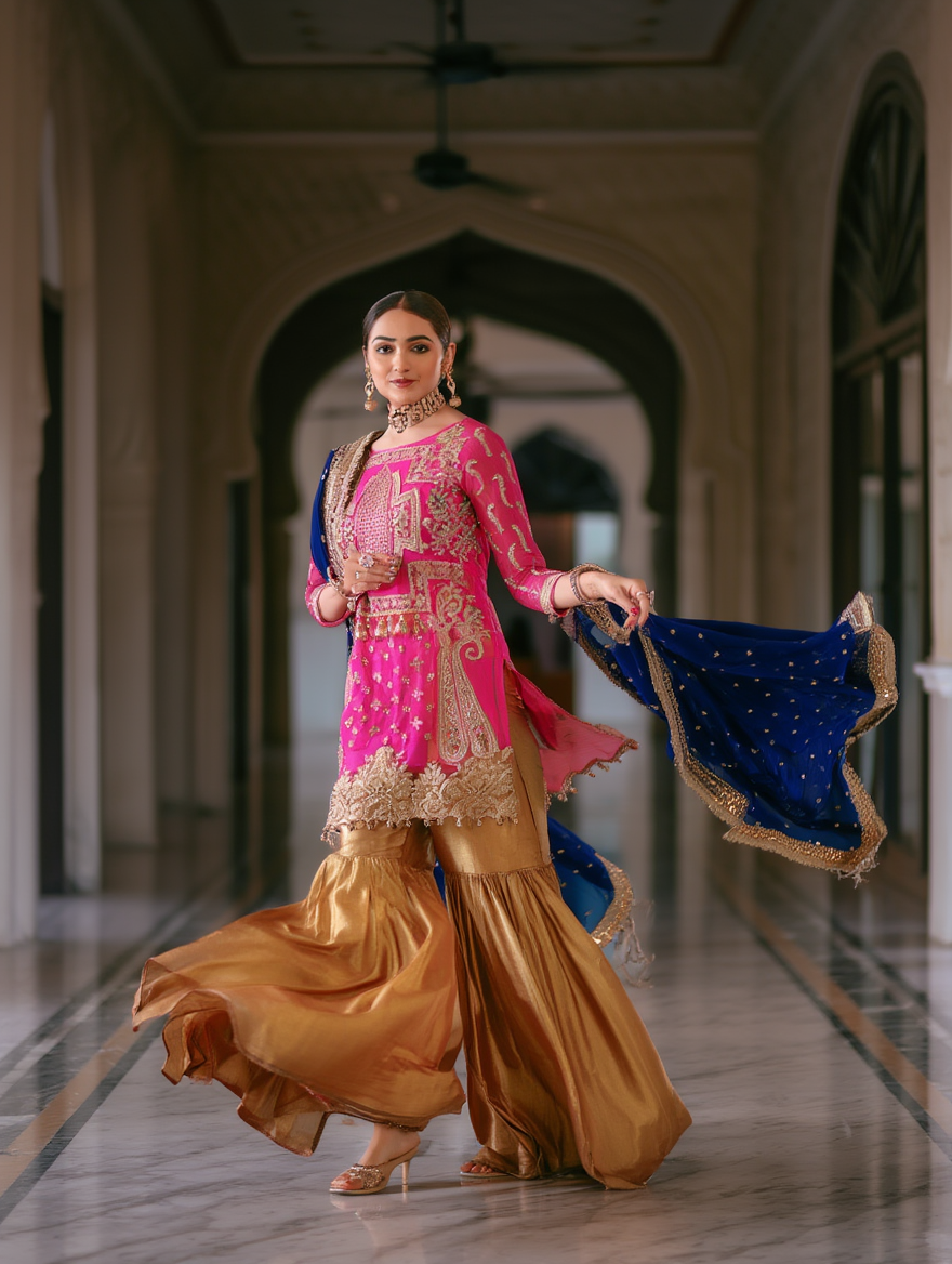 Embroidered Unstitched Fancy Lawn 3PC Suit – Replica